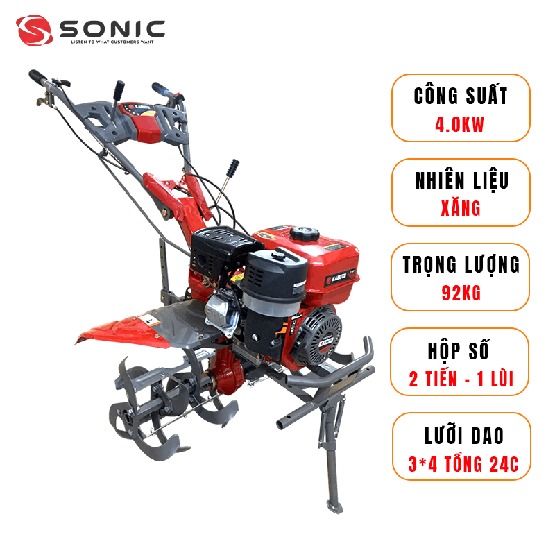 MÁY XỚI ĐẤT MINI KABUTO KBT170G (MÃ CŨ KBT212G)