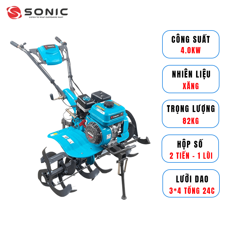 MÁY XỚI ĐẤT MINI YATURBO YT270BX (XĂNG + DÂY CUROA)