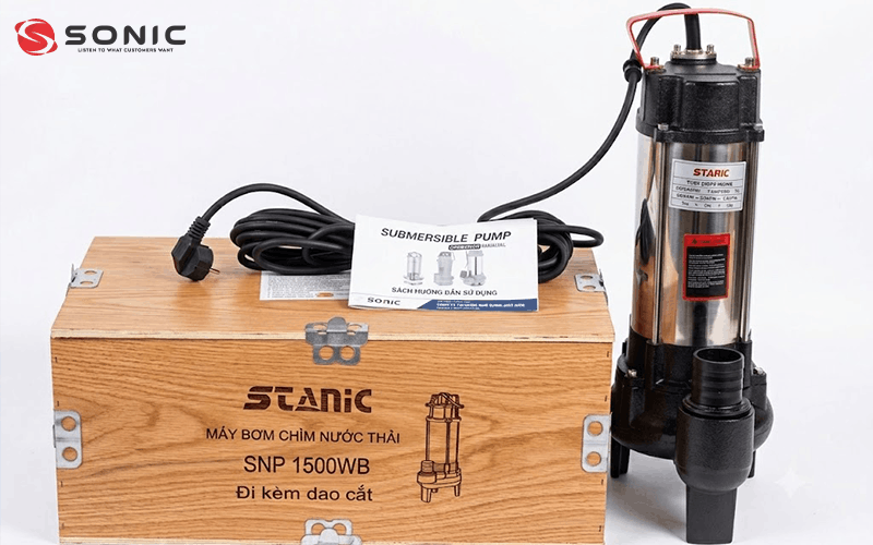 Mua máy bơm nước Stanic chất lượng – chính hãng tại Sonic Việt Nam
